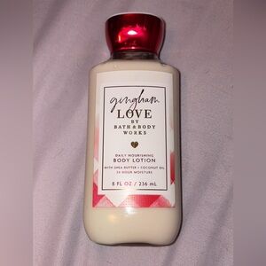 NO LONGER BEING SOLD OR MADE - Bath & Body Works Gingham Love Body Lotion